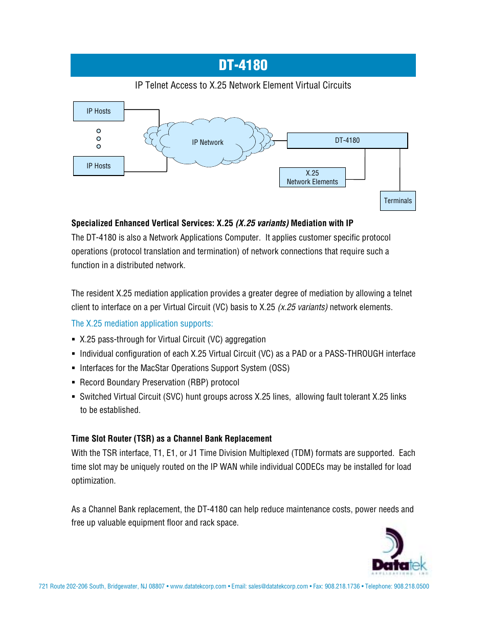 Dt-4180 | Datatek DT-4180 User Manual | Page 2 / 2