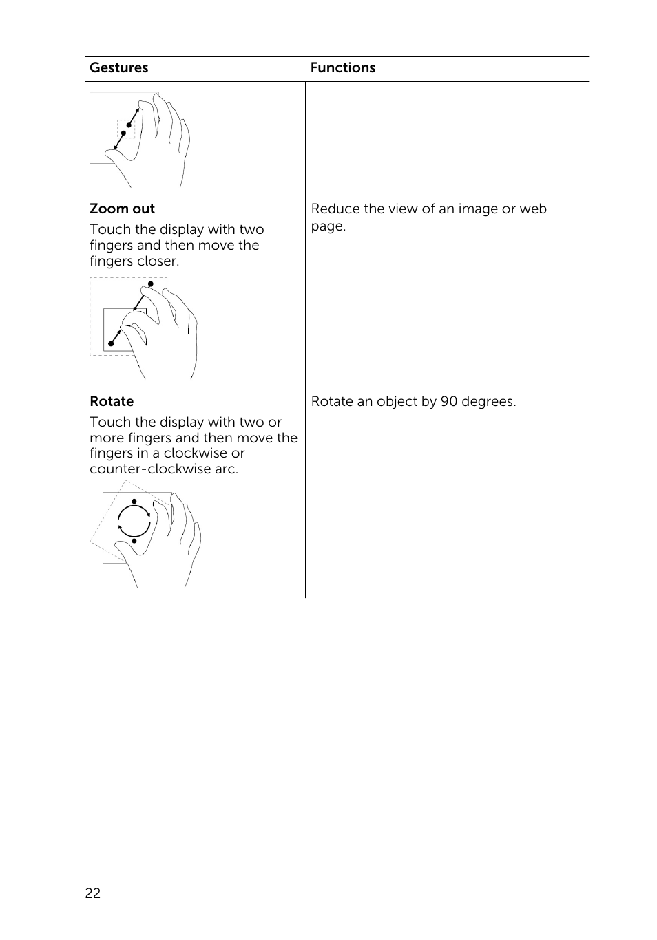 Dell Venue 10 Pro 5056 User Manual | Page 22 / 39