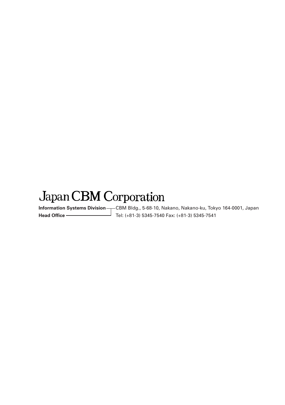 Cbm corporation | CBM America iDP3240 User Manual | Page 230 / 230