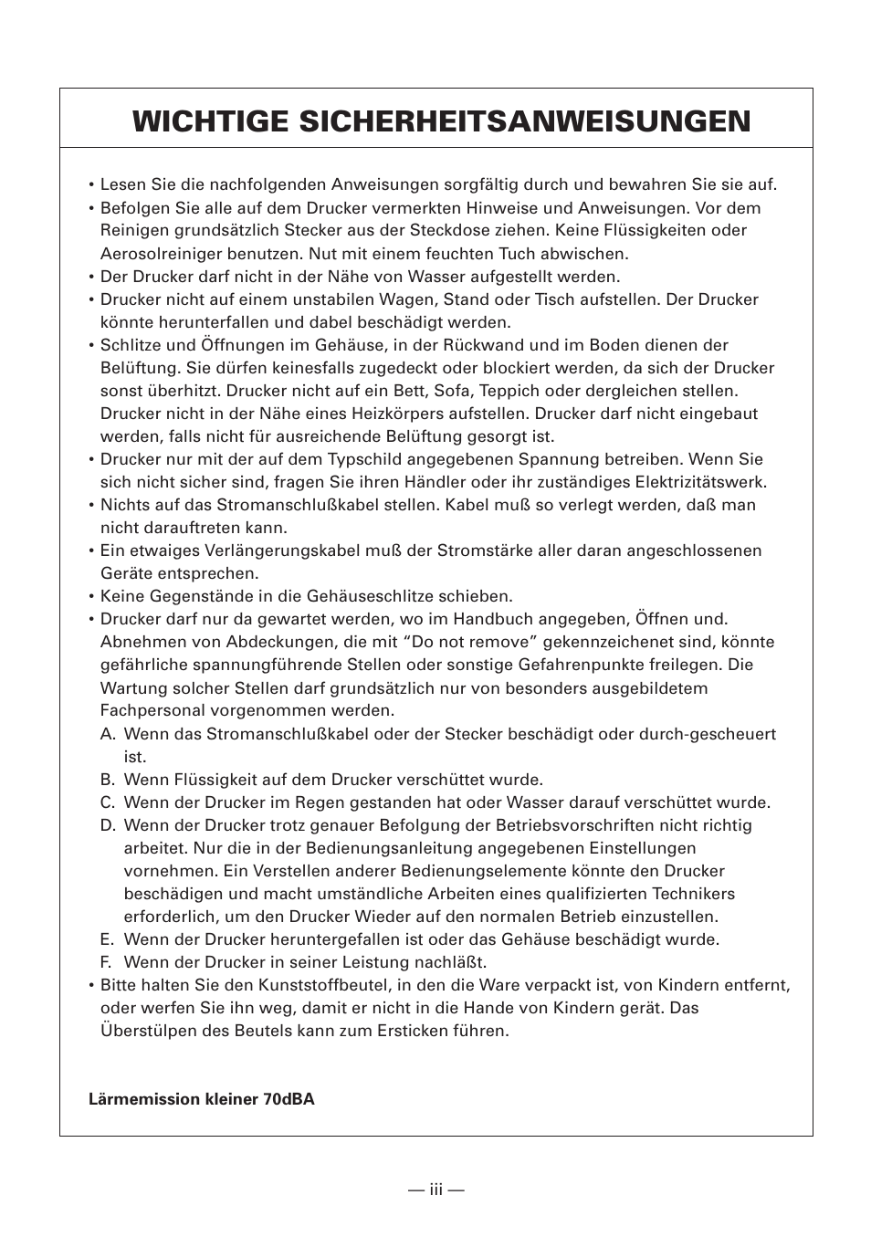 Wichtige sicherheitsanweisungen | CBM America iDP3240 User Manual | Page 4 / 230