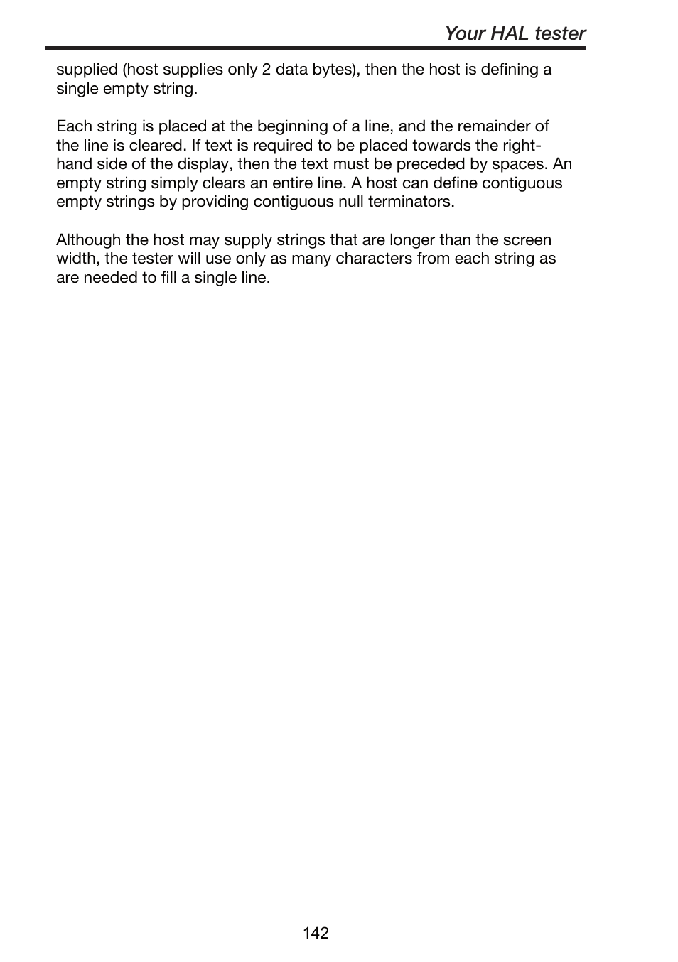 Your hal tester | Seaward ClareHAL User Manual | Page 143 / 164