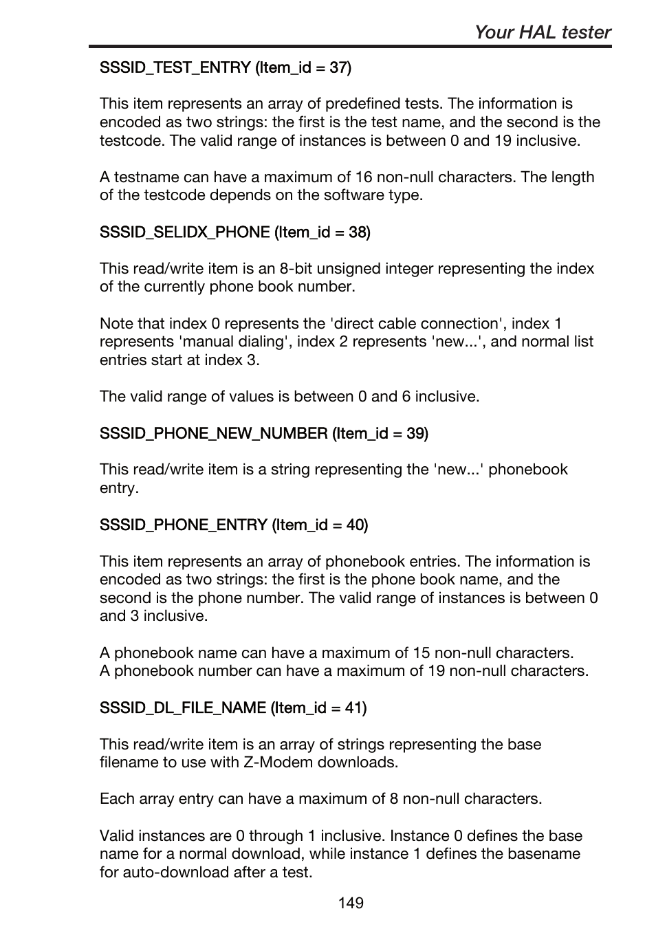 Your hal tester | Seaward ClareHAL User Manual | Page 150 / 164