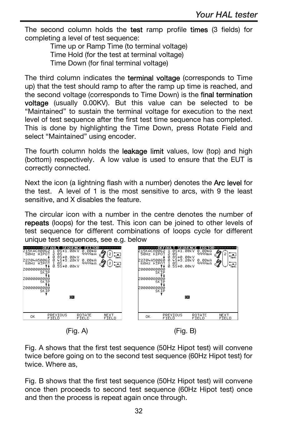 Your hal tester | Seaward ClareHAL User Manual | Page 33 / 164