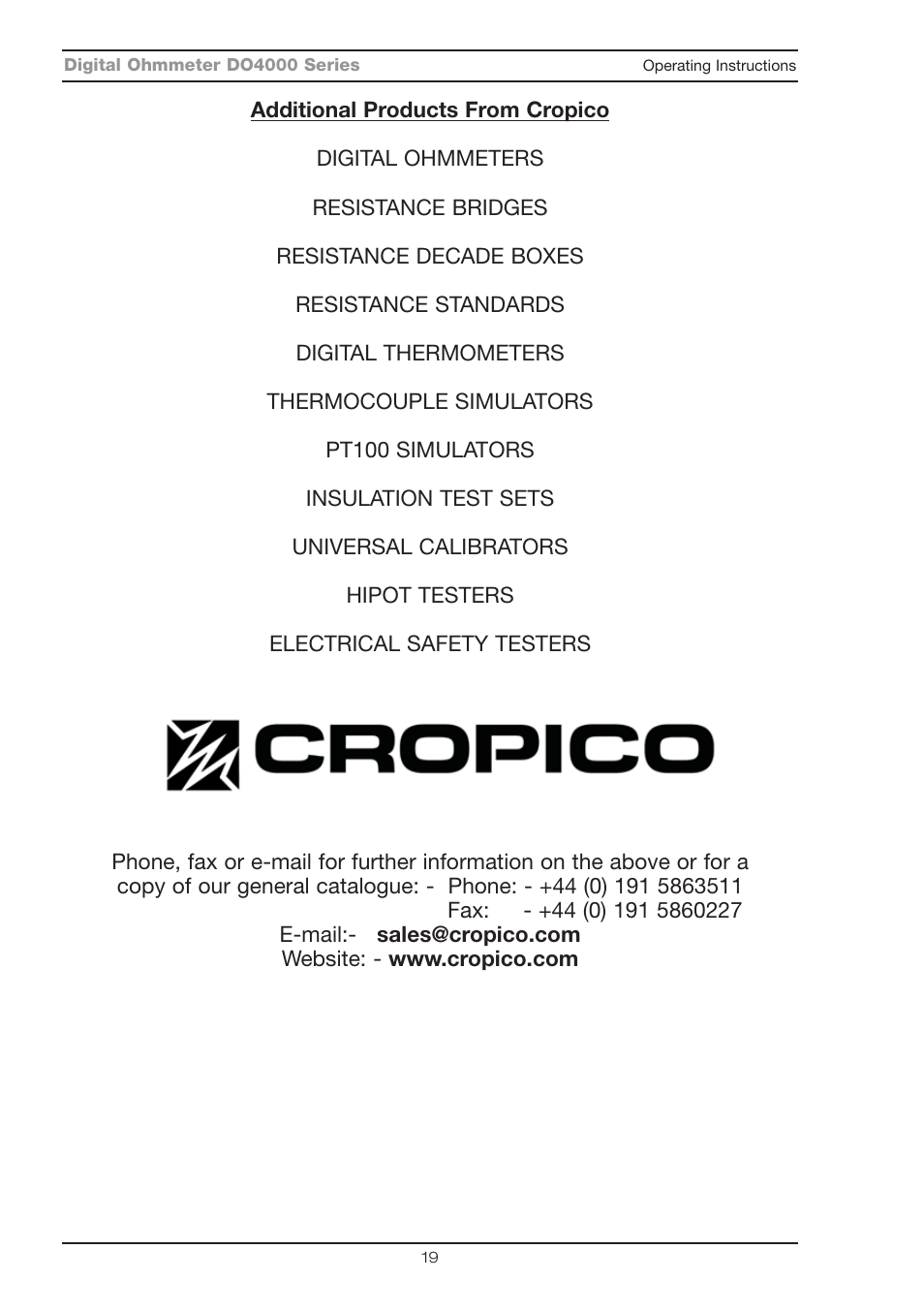 Seaward DO4000 User Manual | Page 21 / 22