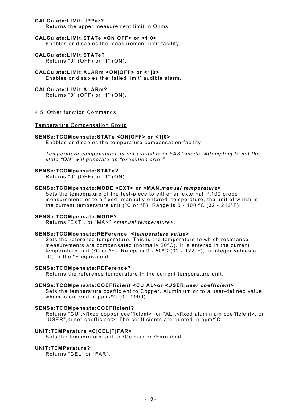 Seaward DO5000 Interface User Manual | Page 19 / 41