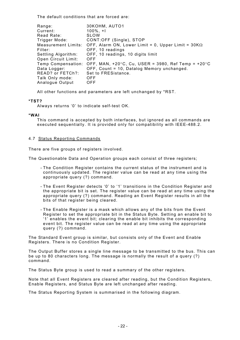 Seaward DO5000 Interface User Manual | Page 22 / 41