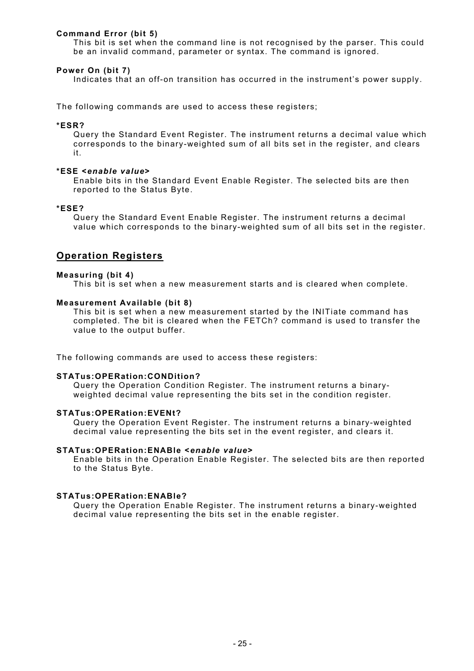 Seaward DO5000 Interface User Manual | Page 25 / 41