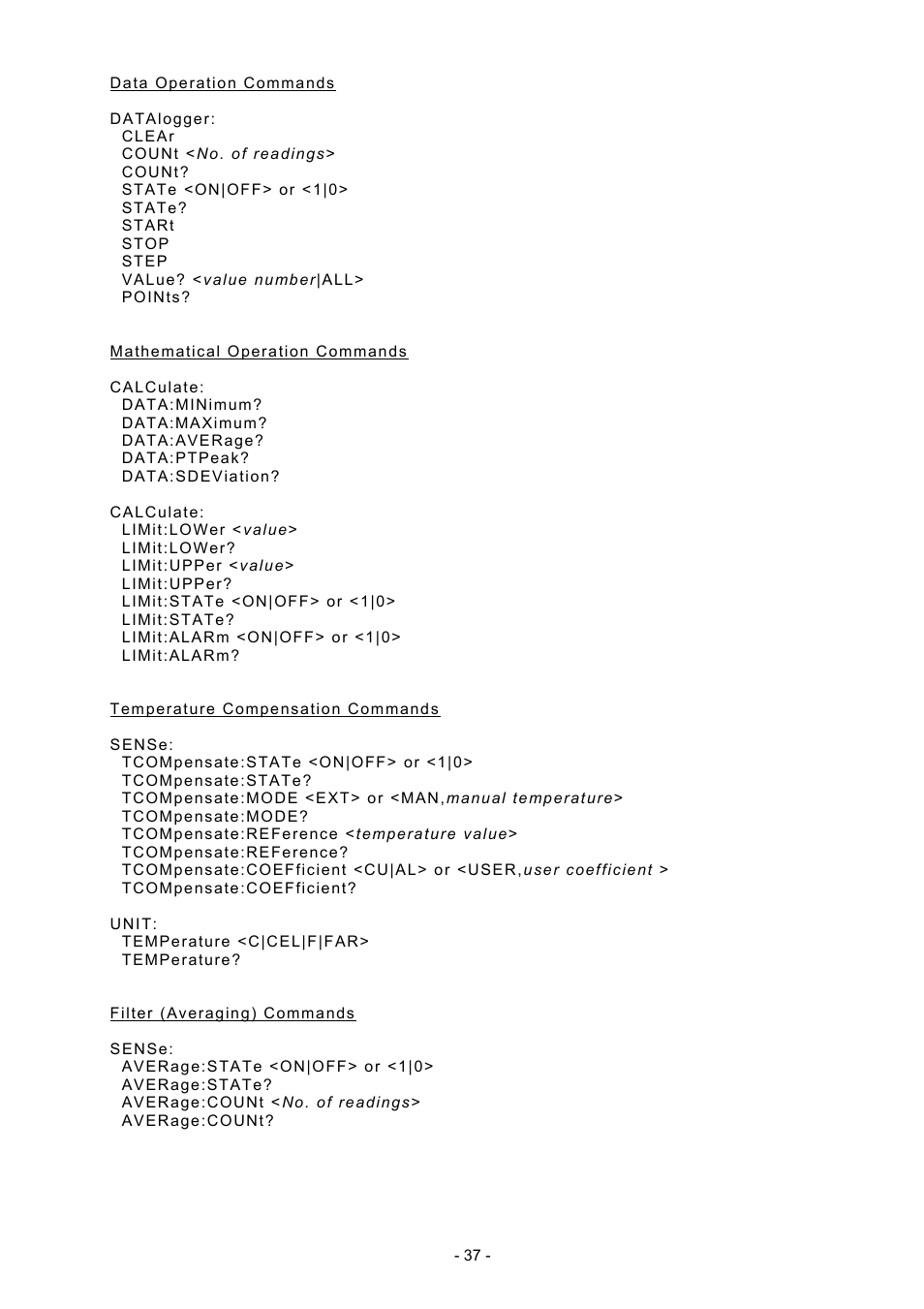 Seaward DO5000 Interface User Manual | Page 37 / 41