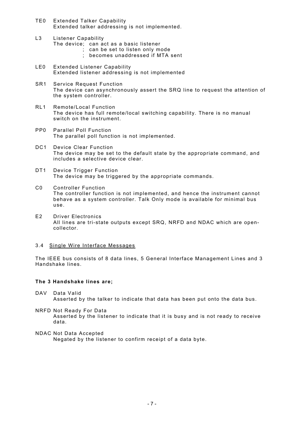 Seaward DO5000 Interface User Manual | Page 7 / 41