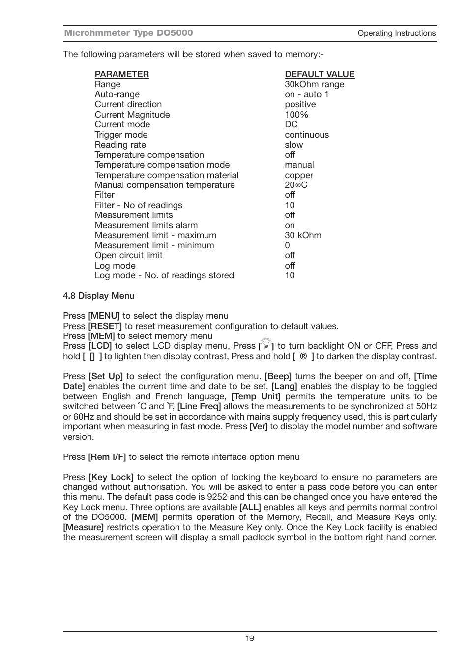 Seaward DO5000 Series User Manual | Page 24 / 36