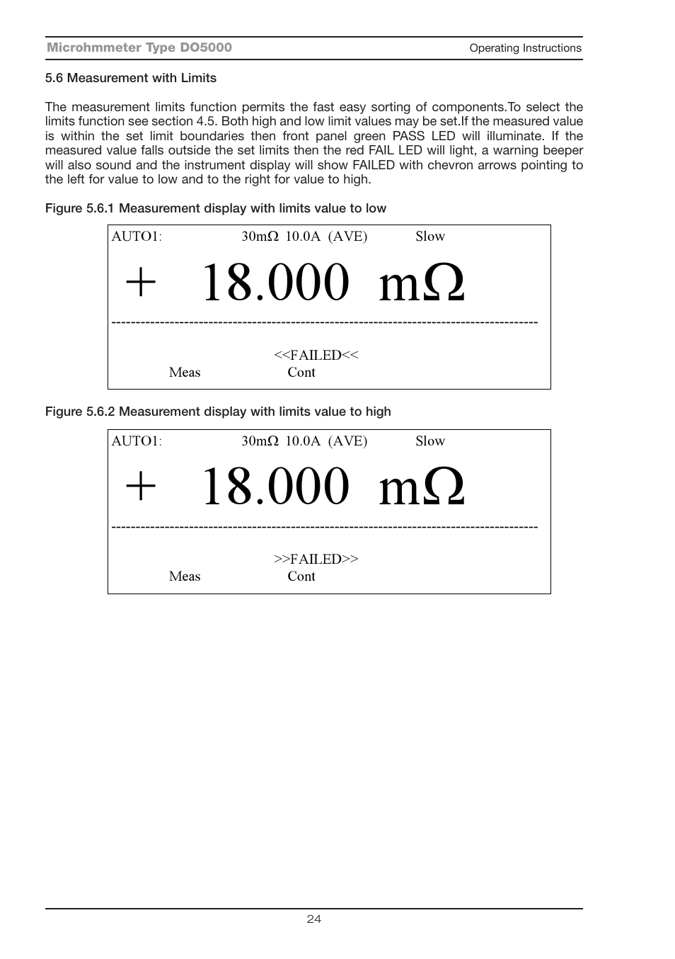 000 m | Seaward DO5000 Series User Manual | Page 29 / 36