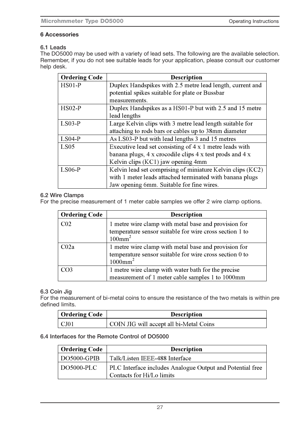 Seaward DO5000 Series User Manual | Page 32 / 36