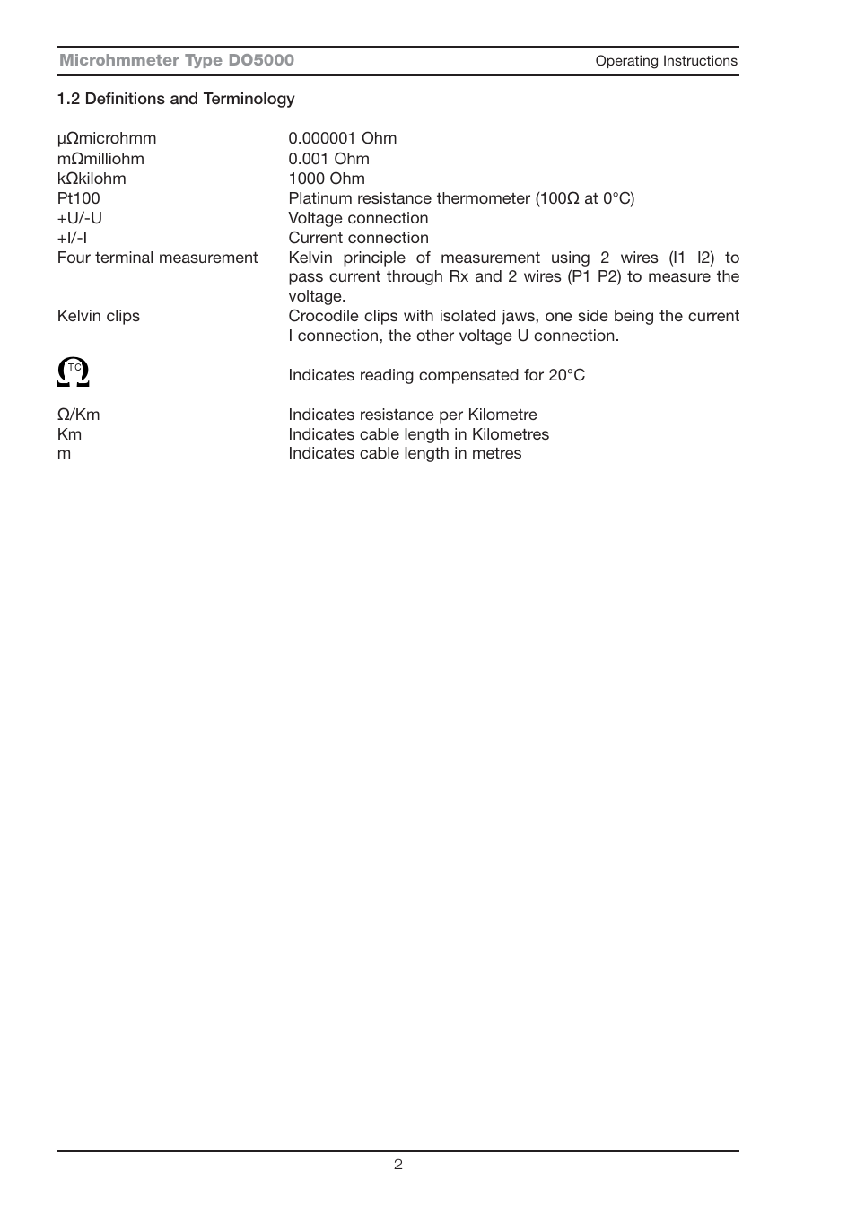 Seaward DO5000 Series User Manual | Page 7 / 36