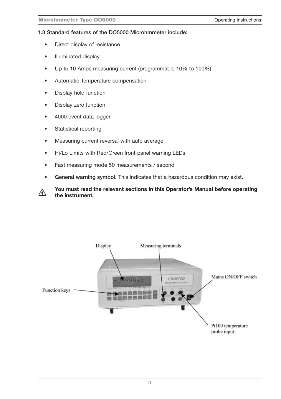 Seaward DO5000 Series User Manual | Page 8 / 36