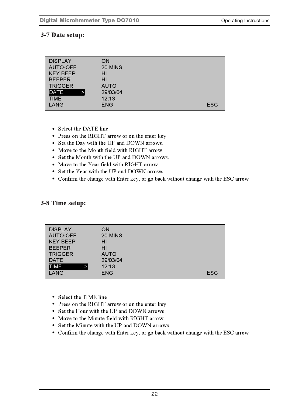 Seaward DO7010 User Manual | Page 24 / 44