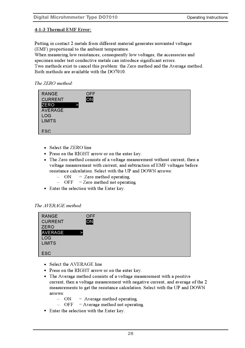 Seaward DO7010 User Manual | Page 30 / 44