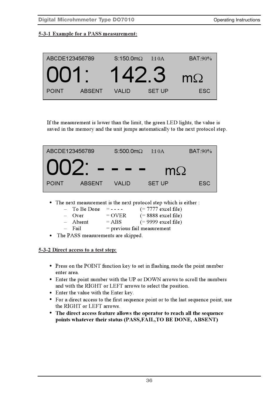 Seaward DO7010 User Manual | Page 38 / 44