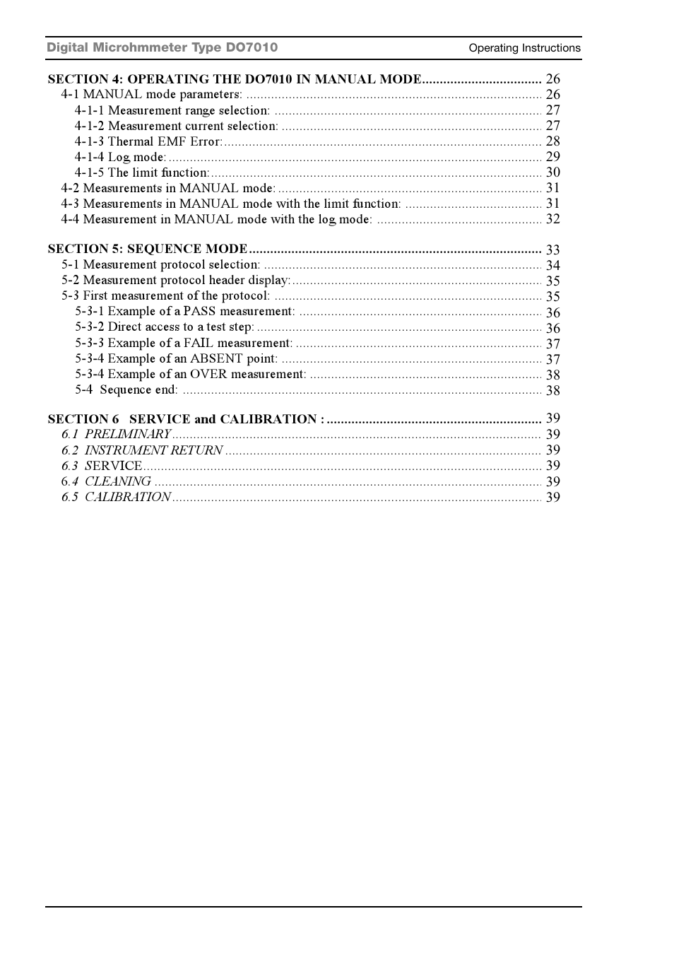 Seaward DO7010 User Manual | Page 5 / 44