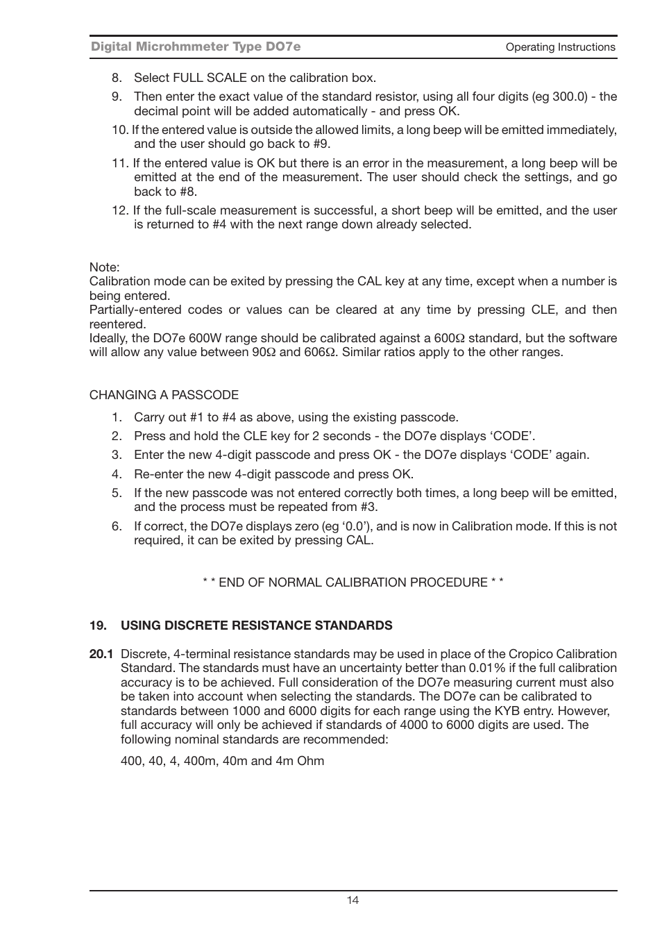 Seaward DO7e User Manual | Page 17 / 24