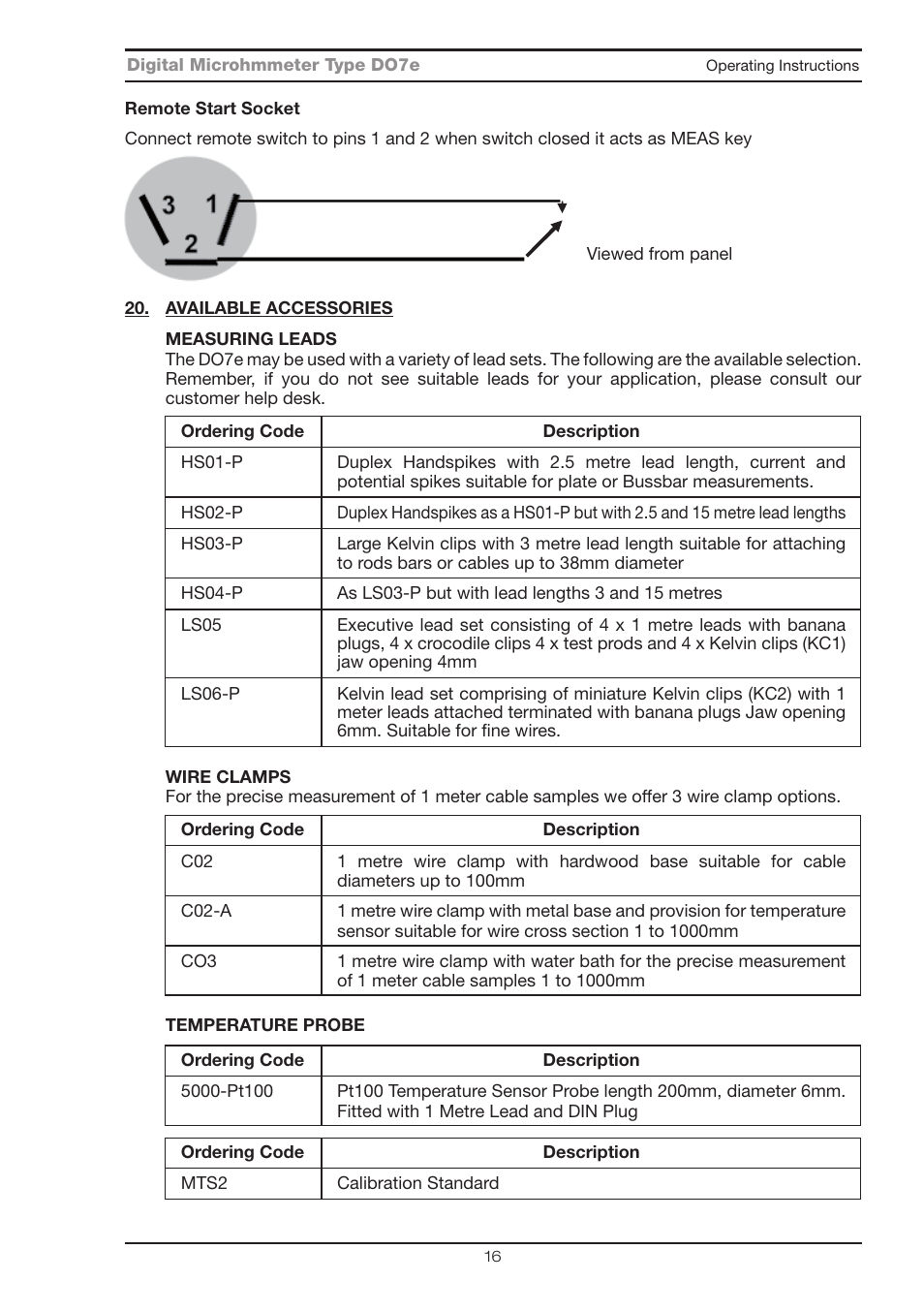 Seaward DO7e User Manual | Page 19 / 24