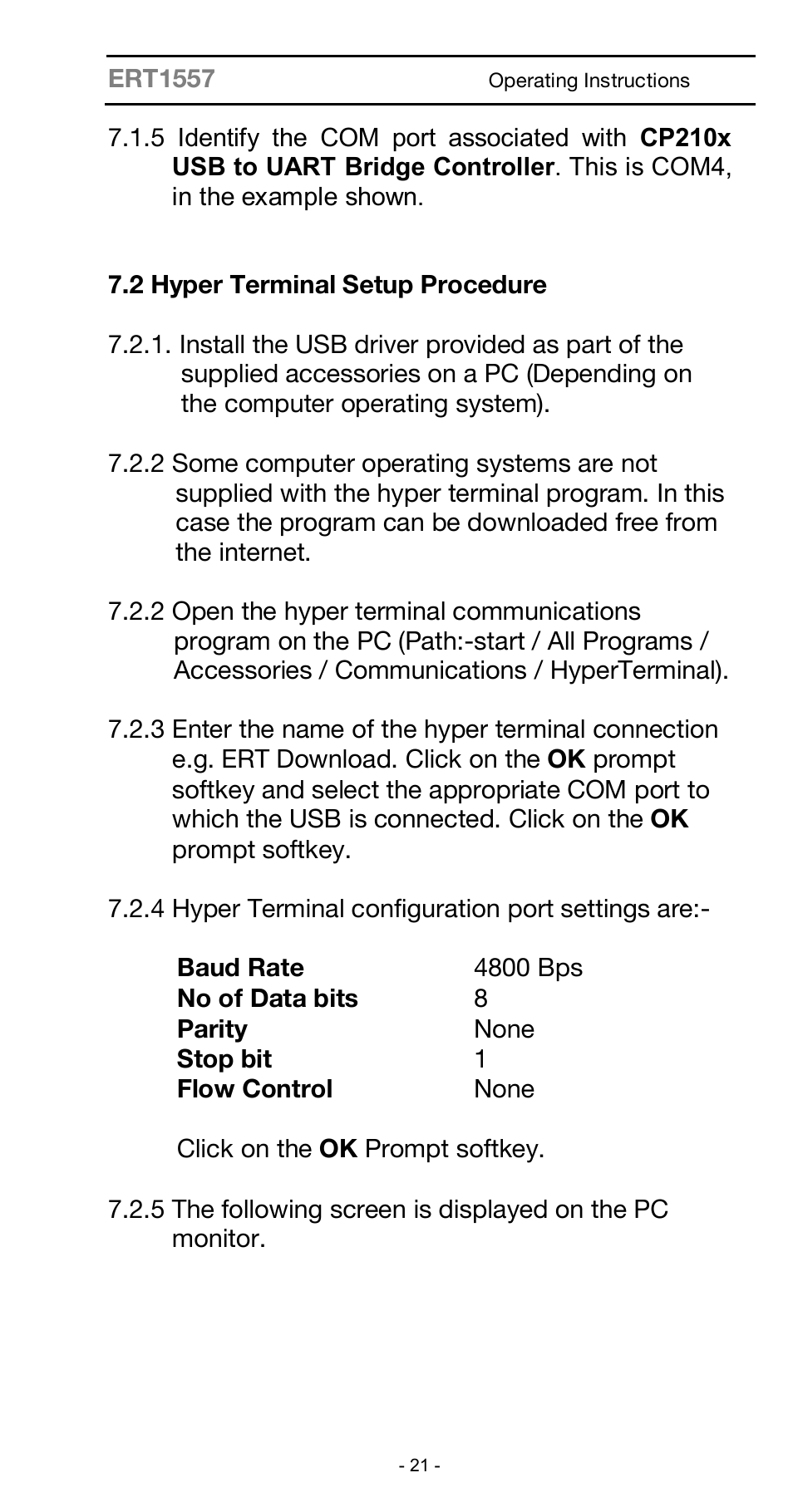 Seaward ARE 1557 User Manual | Page 21 / 31