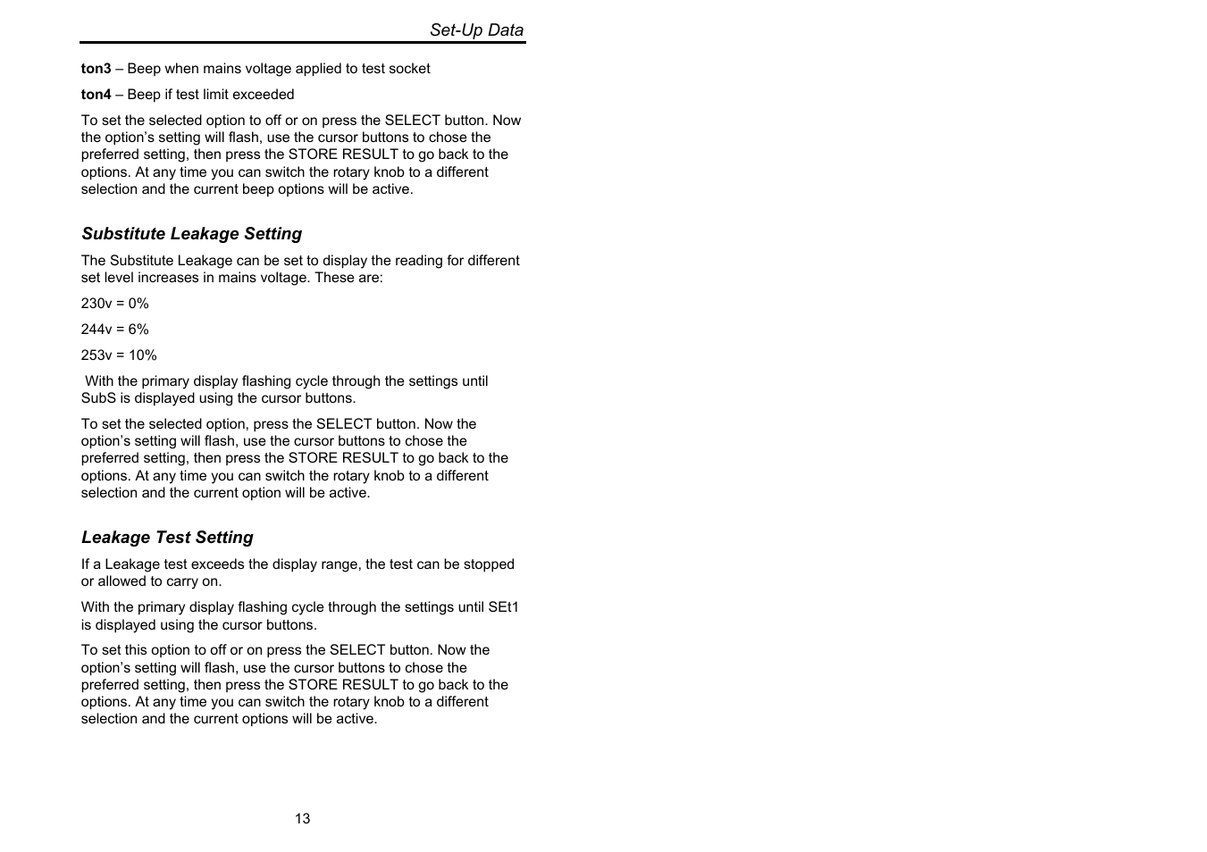 Seaward Europa Pac Plus User Manual | Page 19 / 53