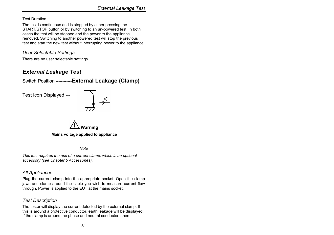 Seaward Europa Pac Plus User Manual | Page 37 / 53