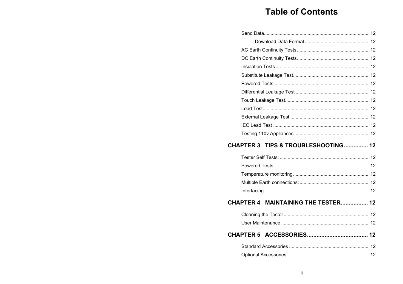 Seaward Europa Pac Plus User Manual | Page 4 / 53