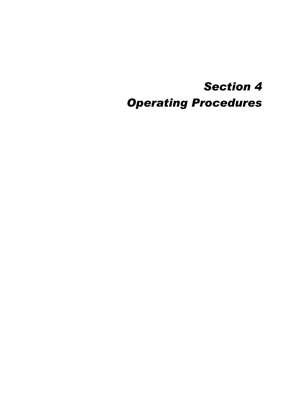 Section 4, Operating procedures | Seaward G2000 User Manual | Page 25 / 44