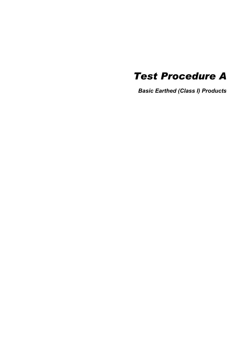 Test procedure a | Seaward G2000 User Manual | Page 29 / 44