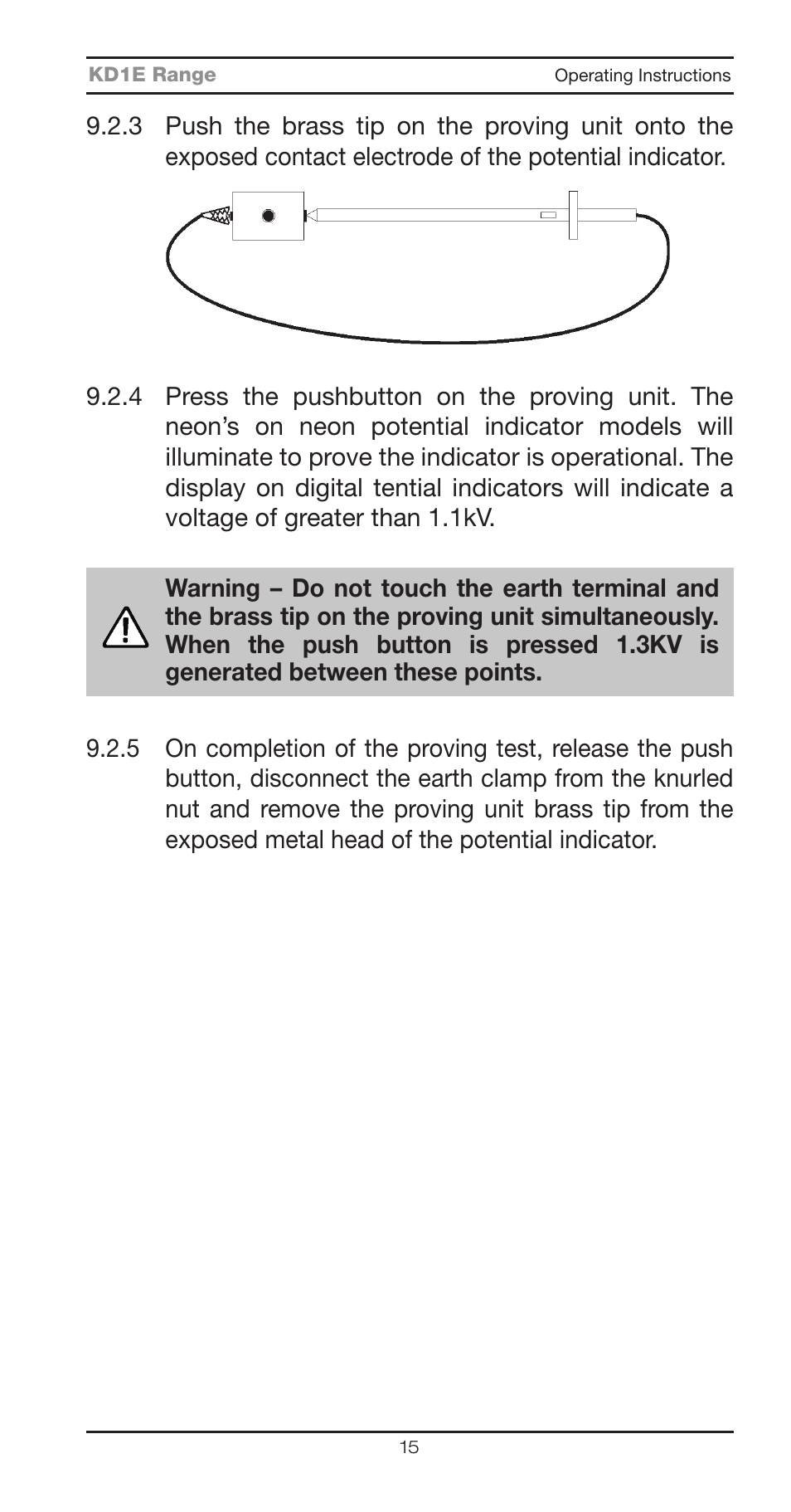 Seaward KD1E User Manual | Page 17 / 22