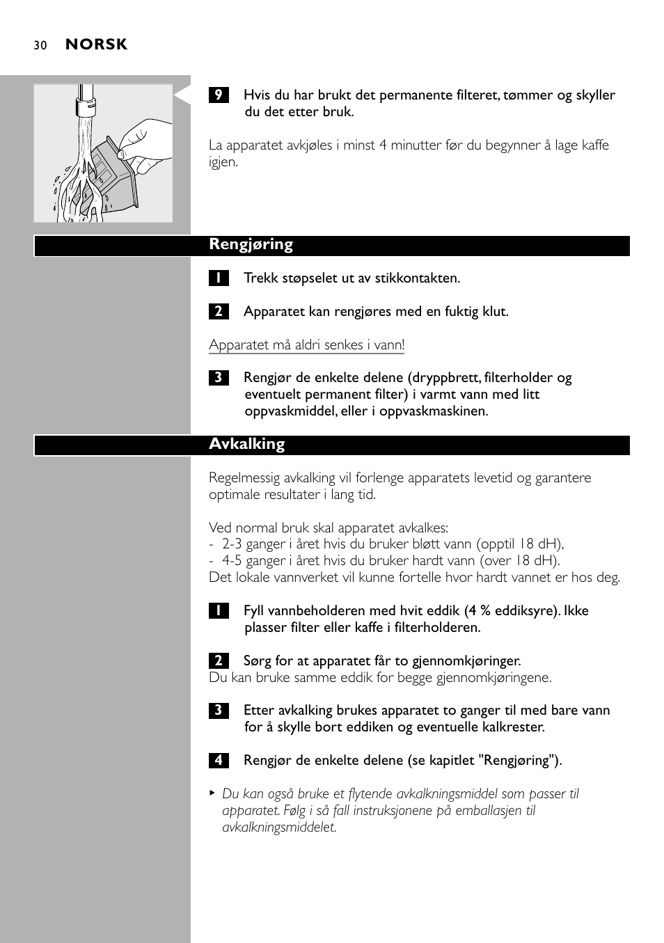 Cucina Pro HD7140 User Manual | Page 30 / 52