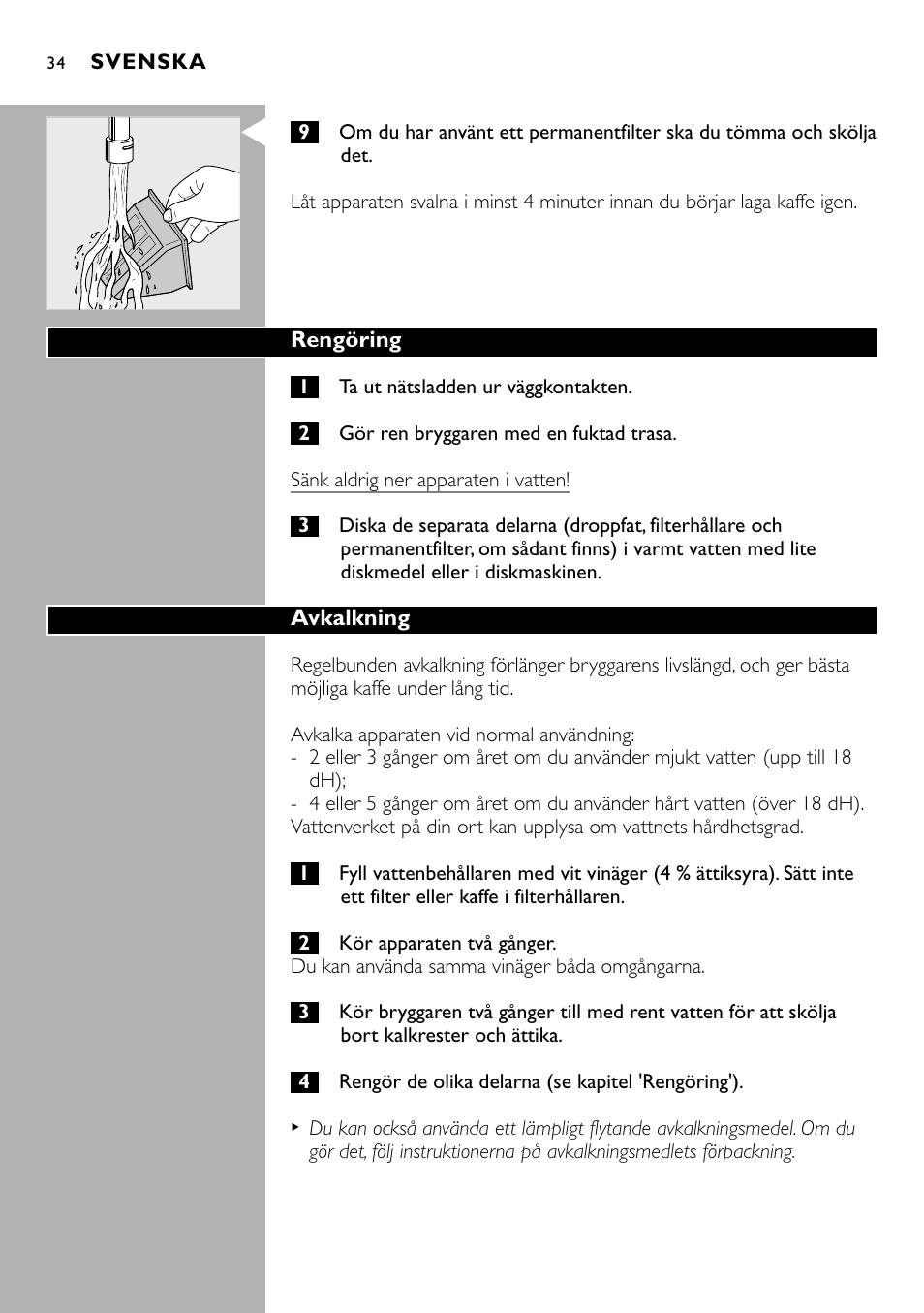 Cucina Pro HD7140 User Manual | Page 34 / 52