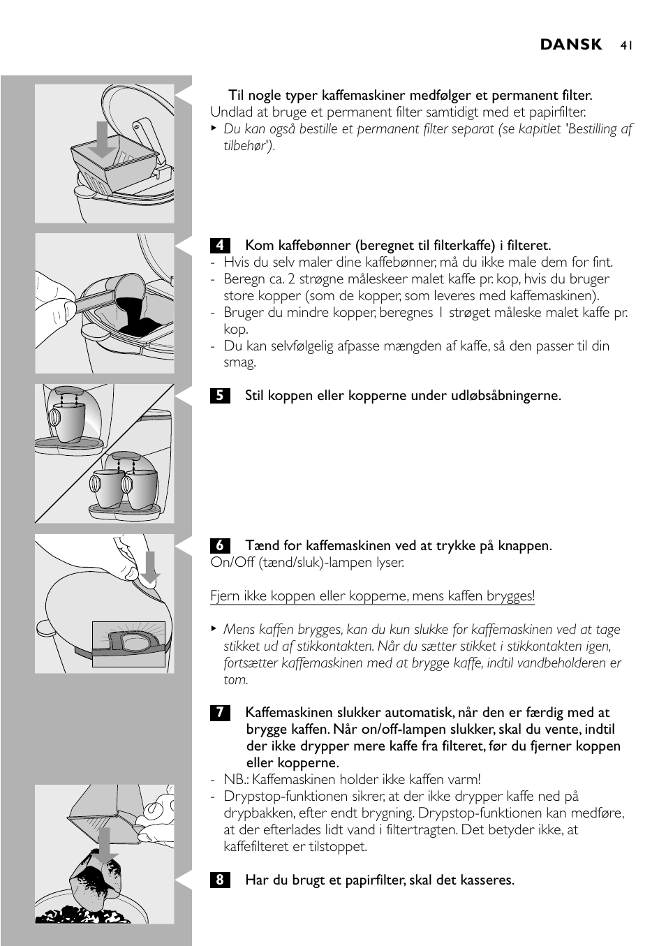 Cucina Pro HD7140 User Manual | Page 41 / 52