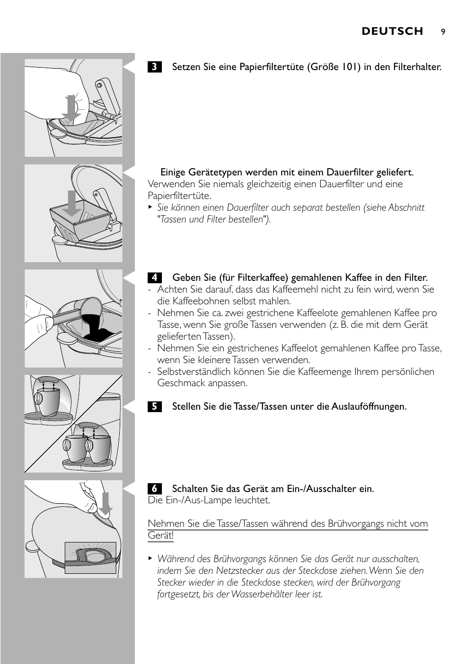 Cucina Pro HD7140 User Manual | Page 9 / 52