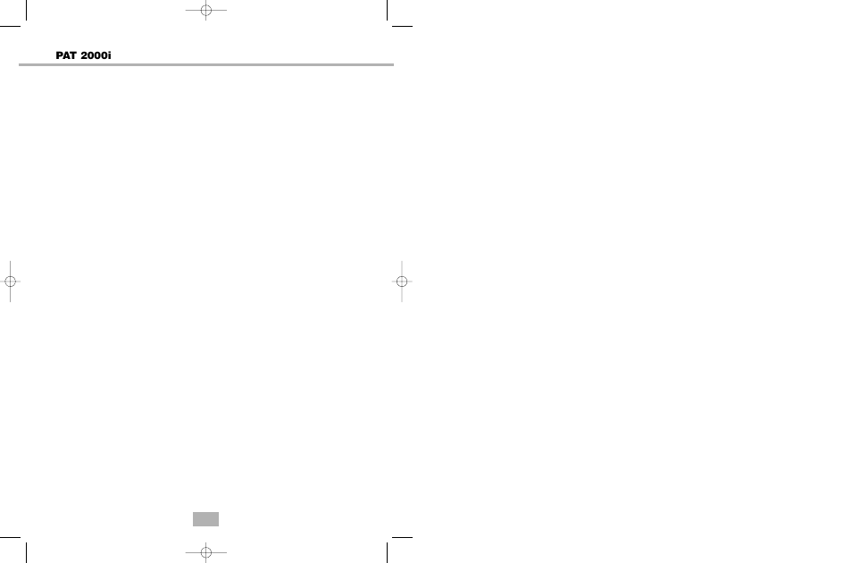 Pat 2000i | Seaward PAT2000i User Manual | Page 16 / 29