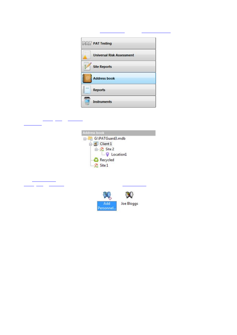 External personnel details | Seaward PATGuard 3 User Manual | Page 102 / 153