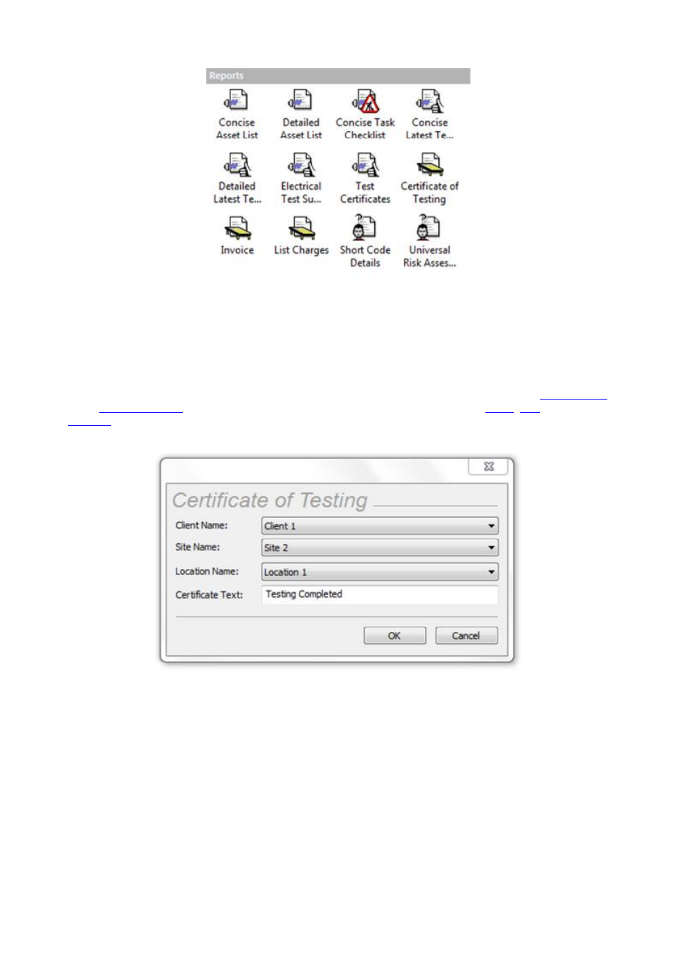 Reports example - certificate of testing | Seaward PATGuard 3 User Manual | Page 106 / 153