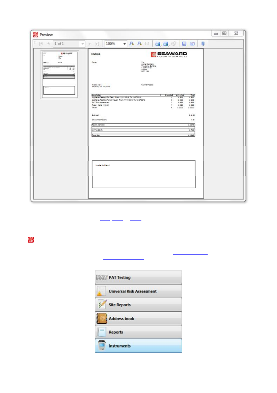 Instruments | Seaward PATGuard 3 User Manual | Page 117 / 153