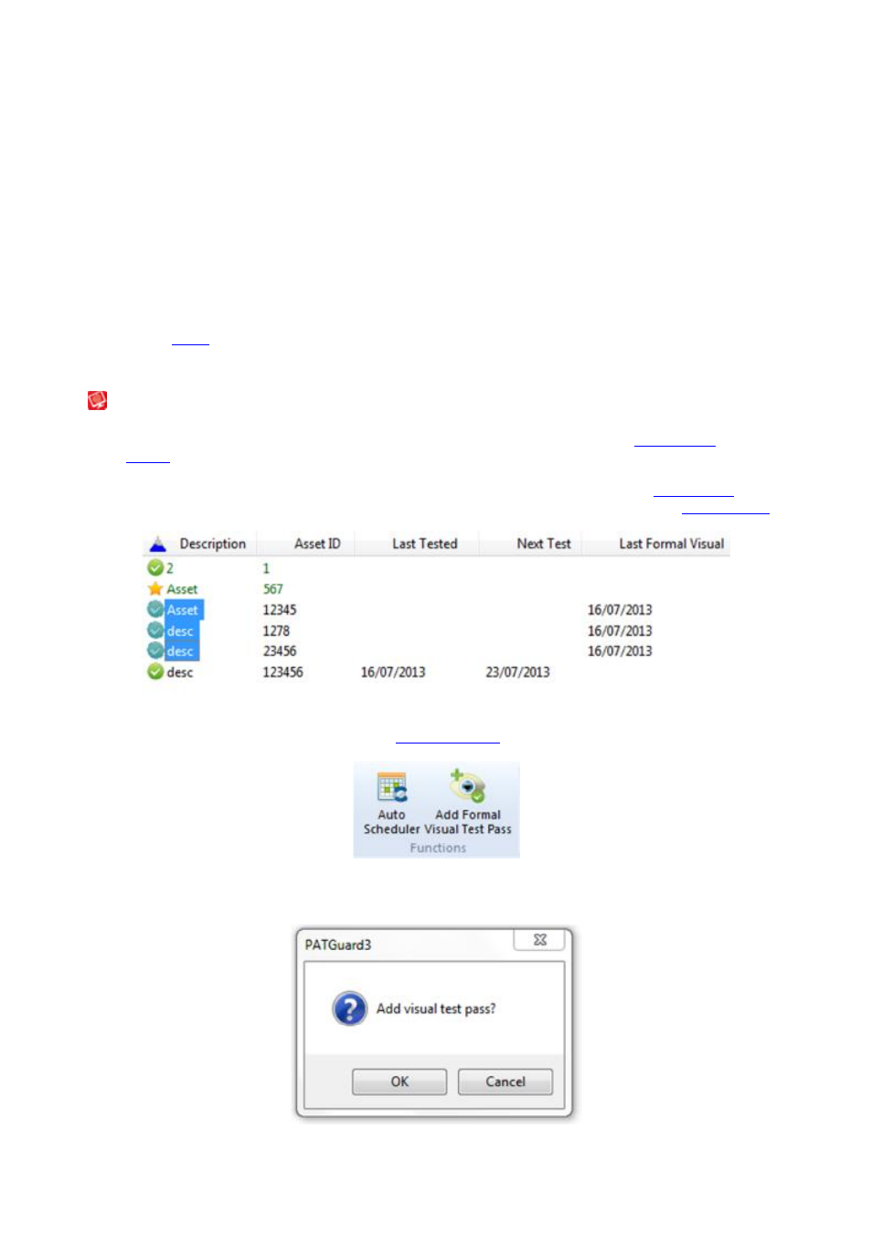 Add formal visual test pass, Creating viewer cd image | Seaward PATGuard 3 User Manual | Page 56 / 153