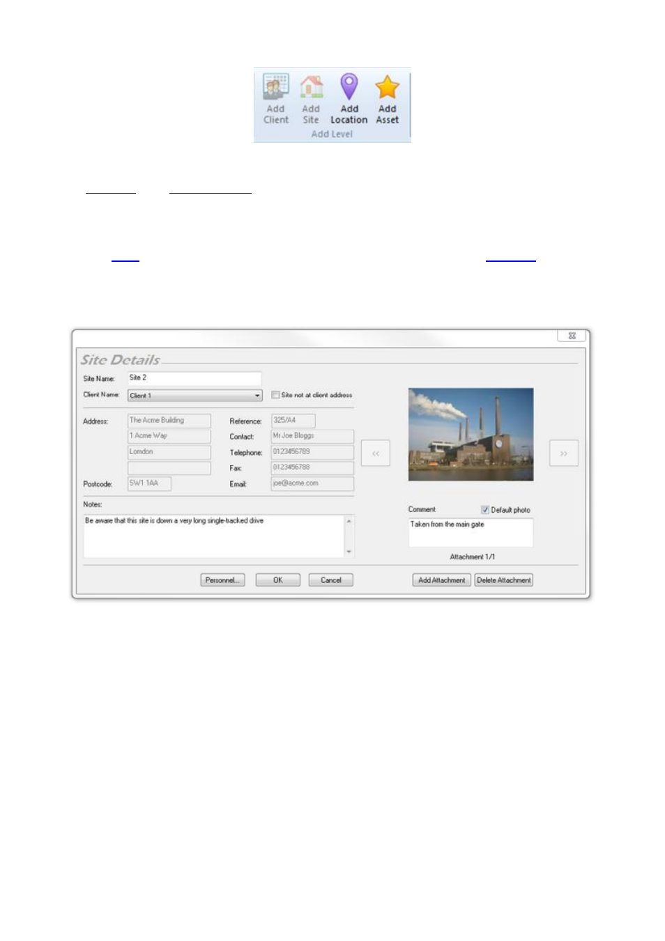 Site details, Attaching photos to site details | Seaward PATGuard 3 User Manual | Page 71 / 153