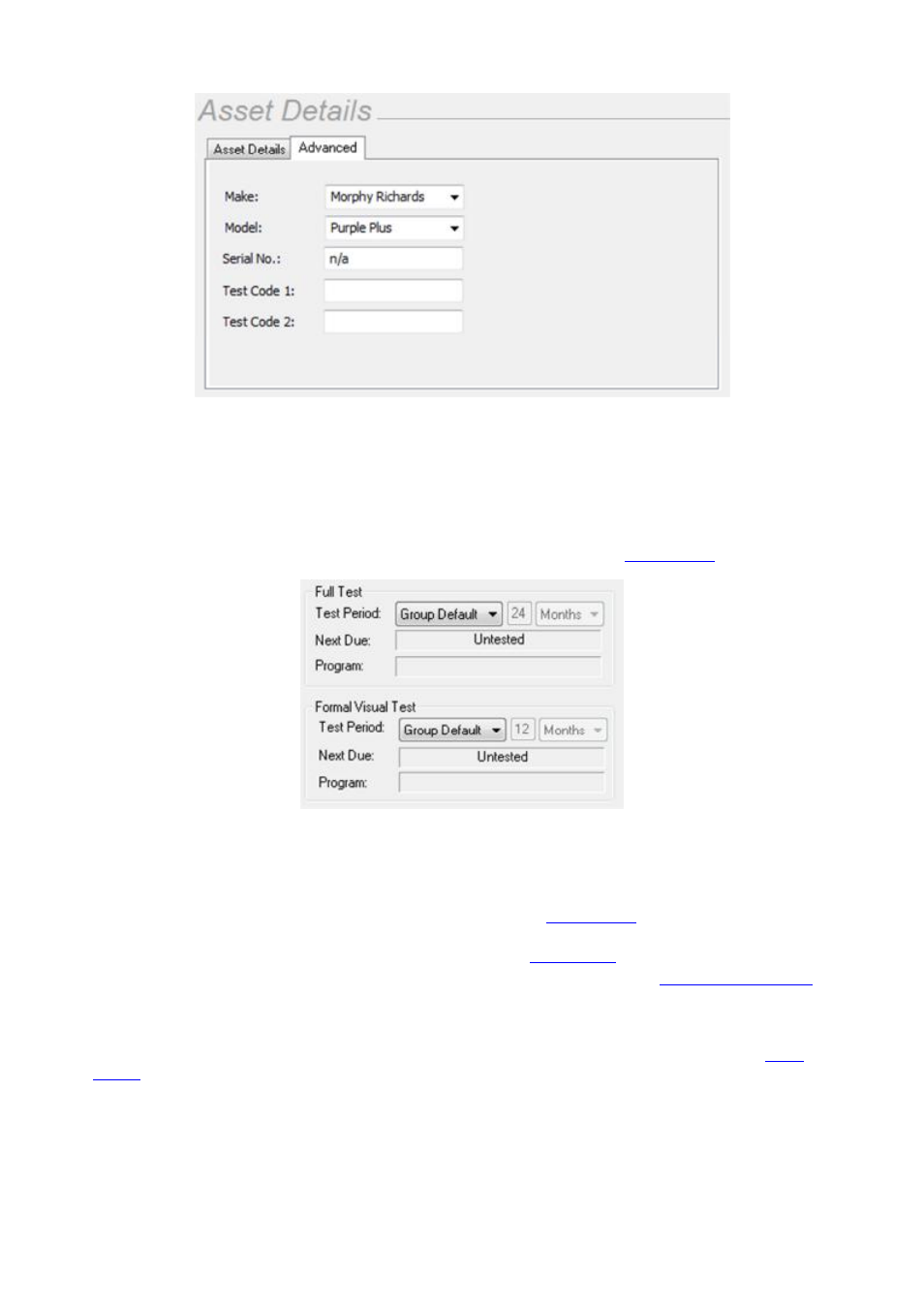 Retest period | Seaward PATGuard 3 User Manual | Page 79 / 153