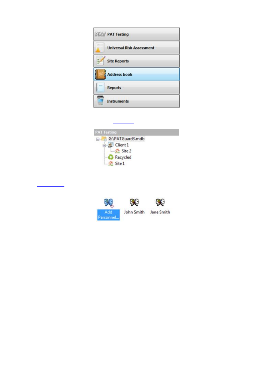 Internal personnel details | Seaward PATGuard 3 User Manual | Page 99 / 153