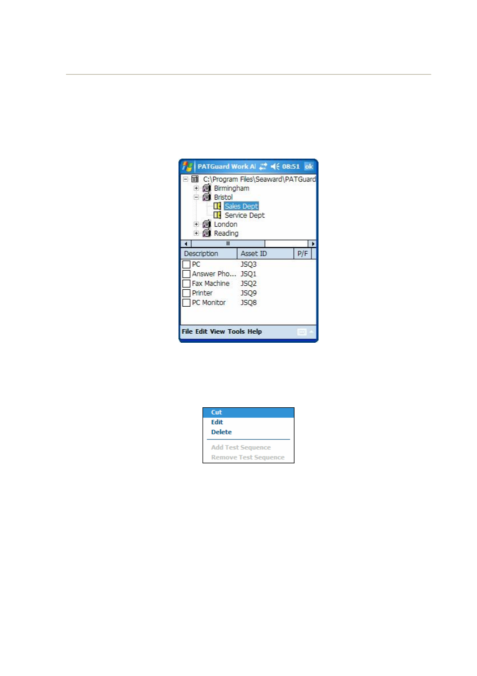 Seaward PATGuard Work About User Manual | Page 12 / 53
