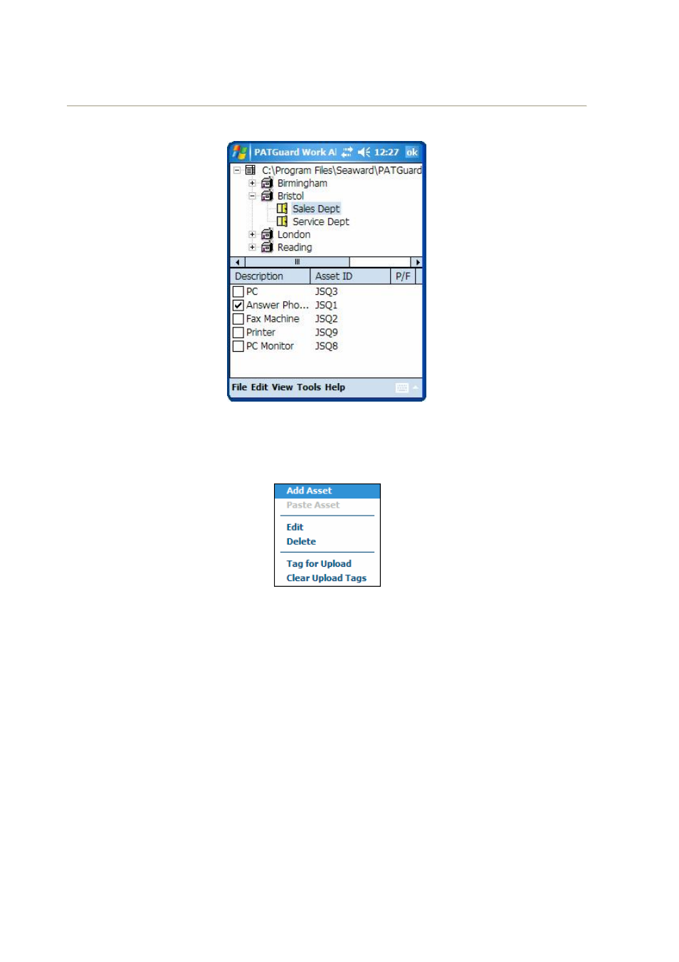 Seaward PATGuard Work About User Manual | Page 41 / 53