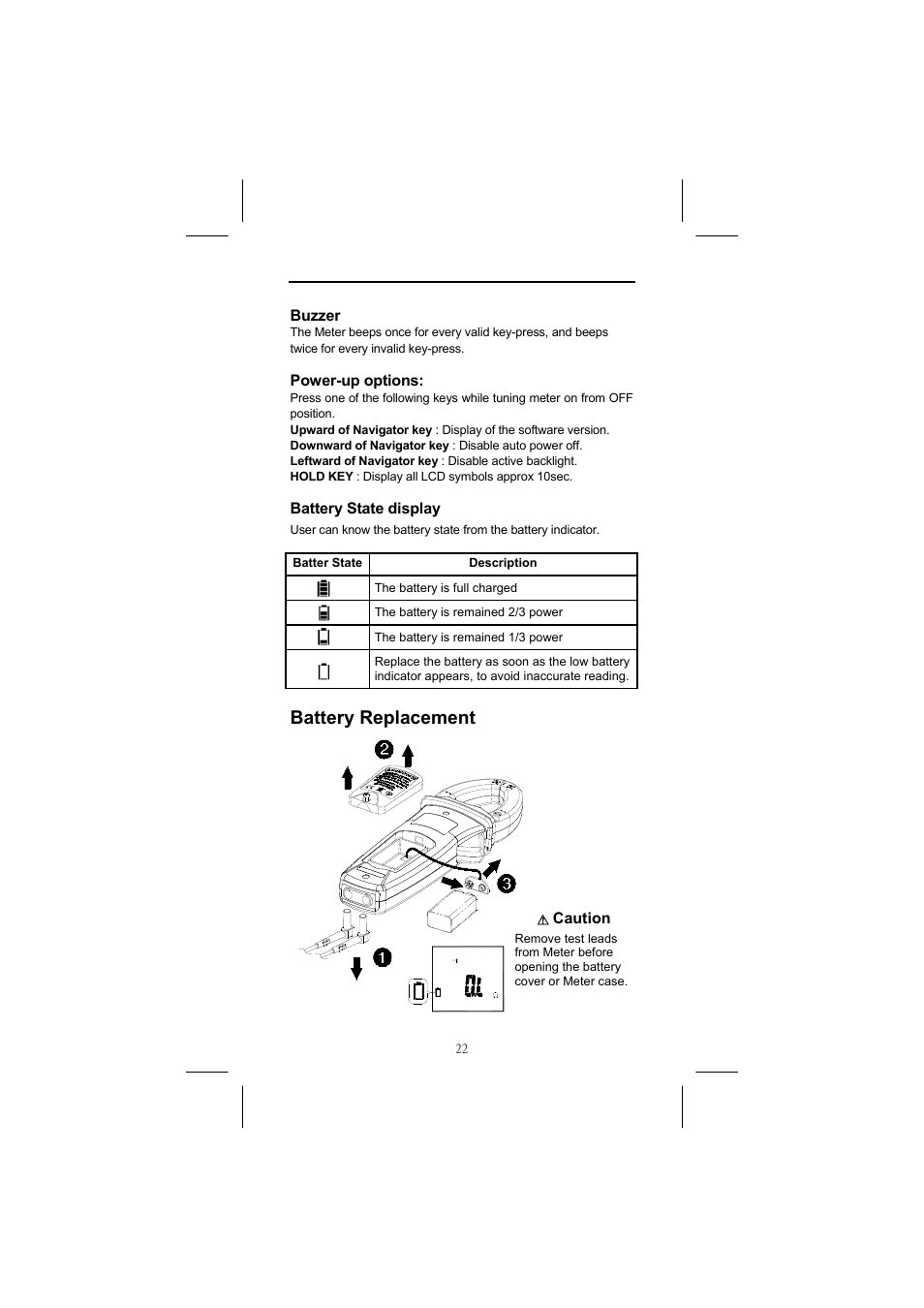 Battery replacement | Seaward Power Clamp User Manual | Page 23 / 31