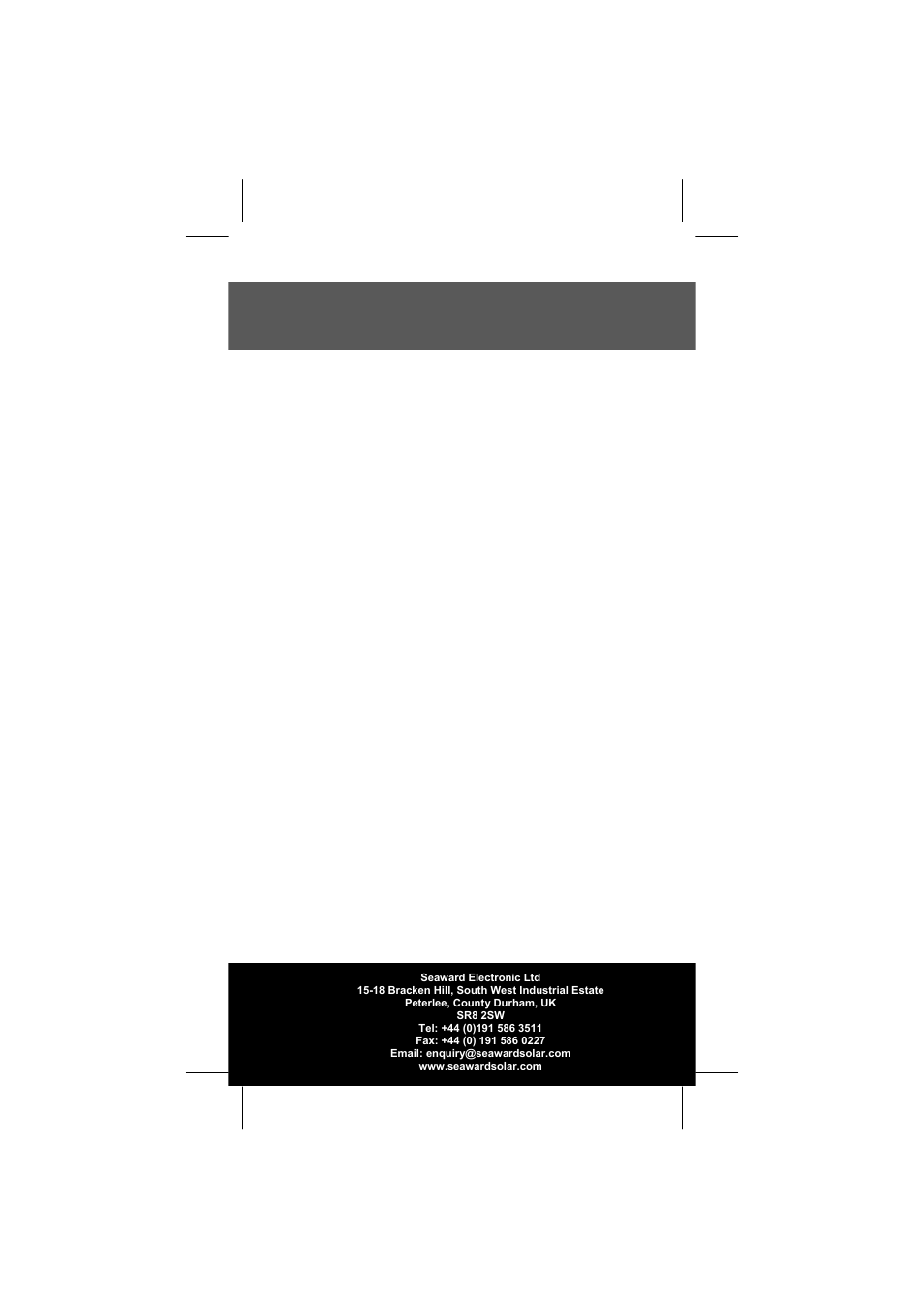 Seaward Power Clamp User Manual | Page 31 / 31