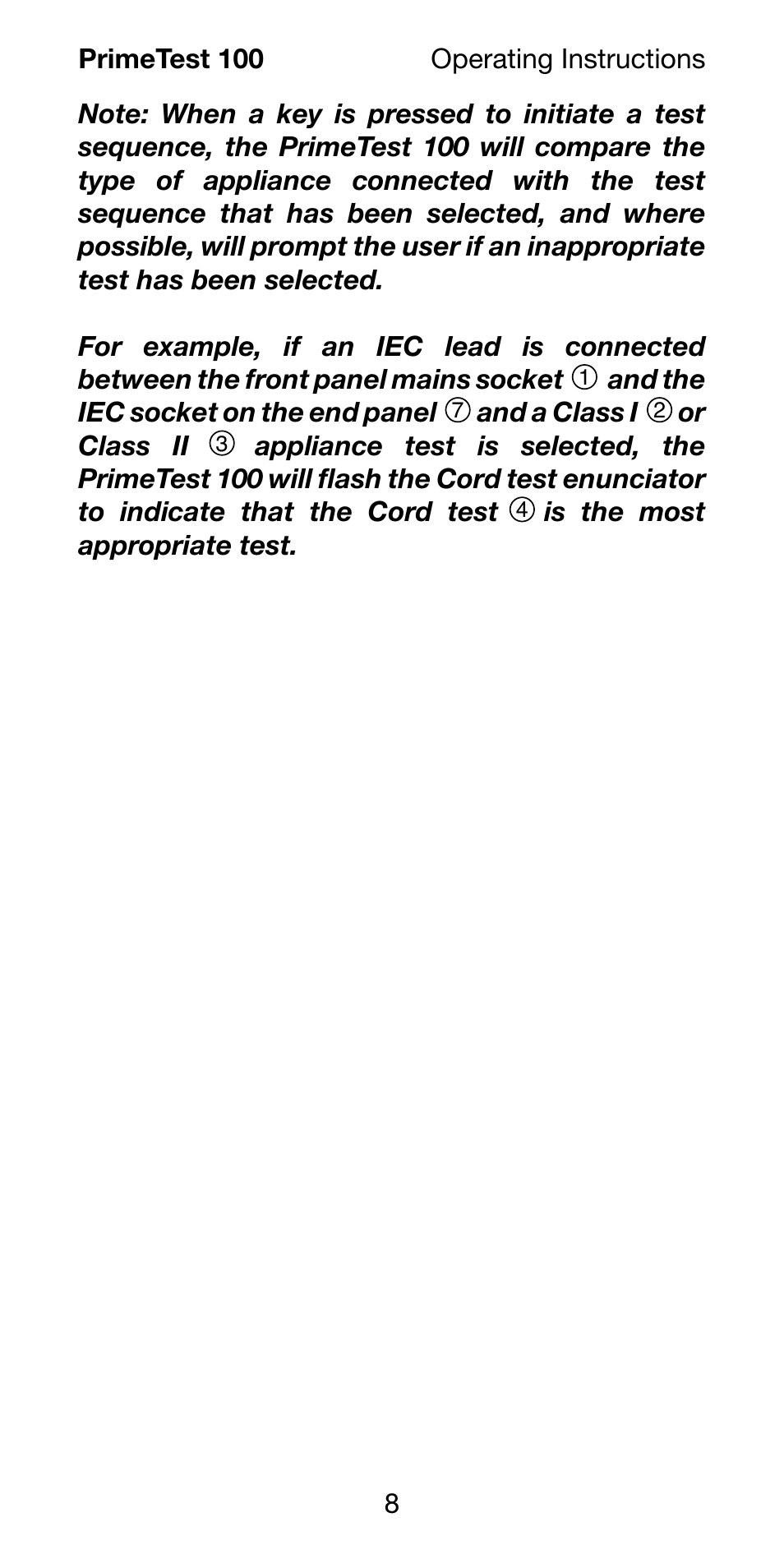 Seaward 100 PrimeTest User Manual | Page 10 / 24