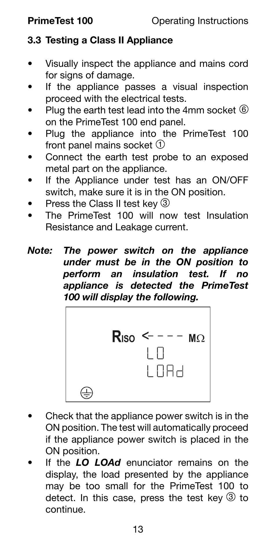 Seaward 100 PrimeTest User Manual | Page 15 / 24