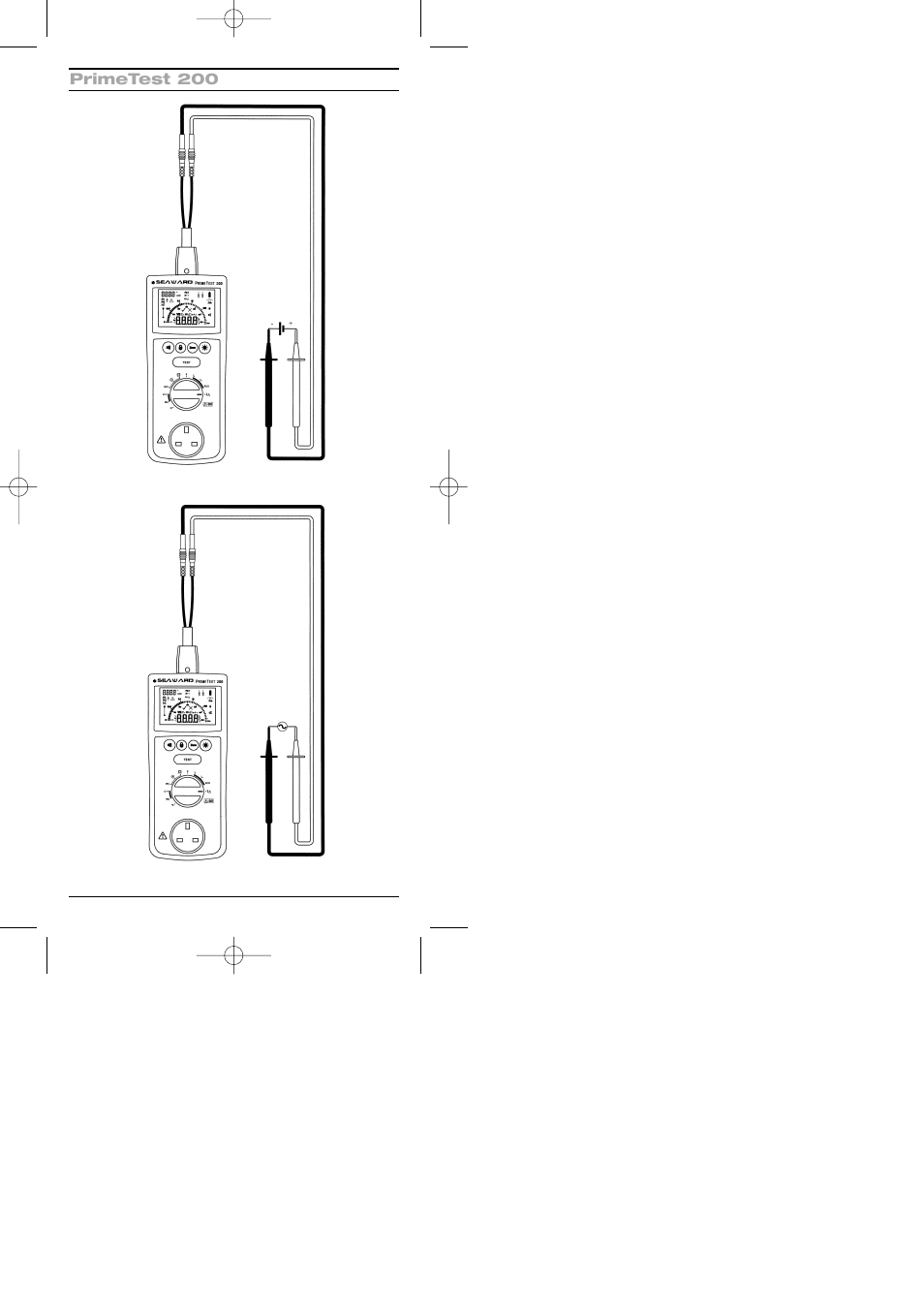 Seaward 200 PrimeTest User Manual | Page 7 / 34